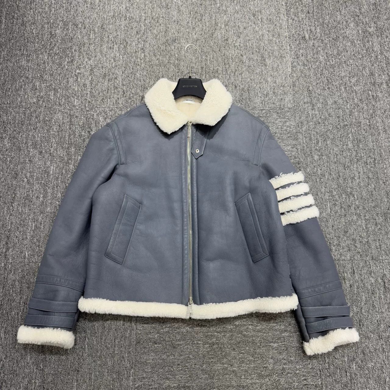 Thom Browne thom browne leather shearling jacket Size US M / EU 48-50 / 2 - 1 Thumbnail