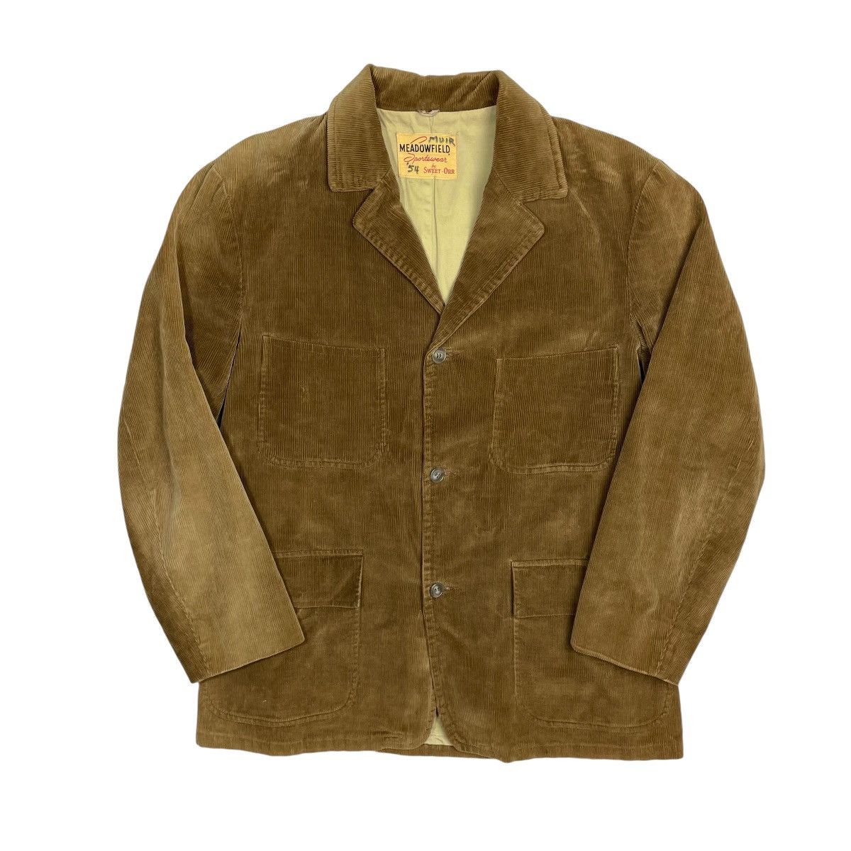 Vintage 1940s Sweet Orr Norfolk Jacket - Large Size US L / EU 52-54 / 3 - 1 Thumbnail