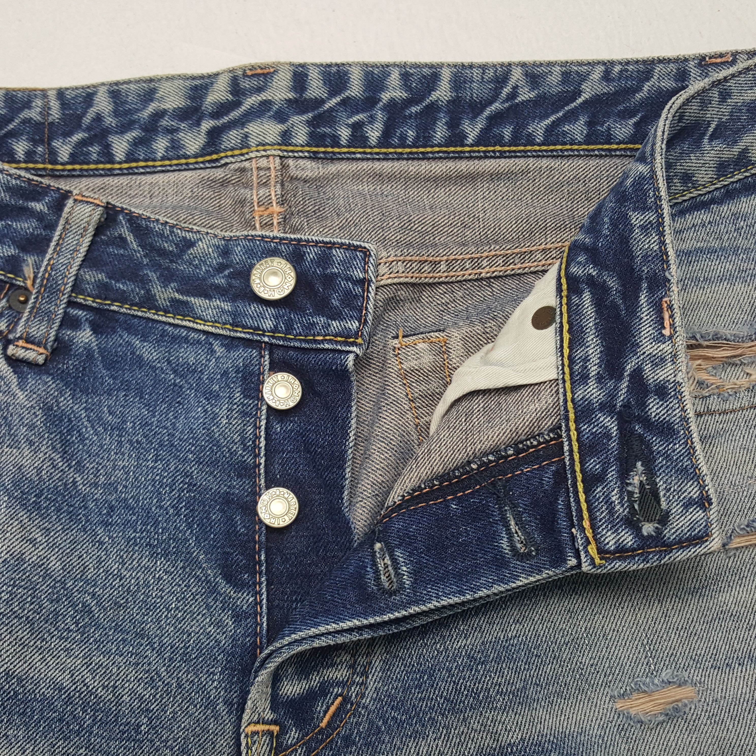 Hysteric Glamour × Japanese Brand × Vintage Vintage Hysteric Glamour Selvedge Denim Jeans Size US 30 / EU 46 - 13 Thumbnail
