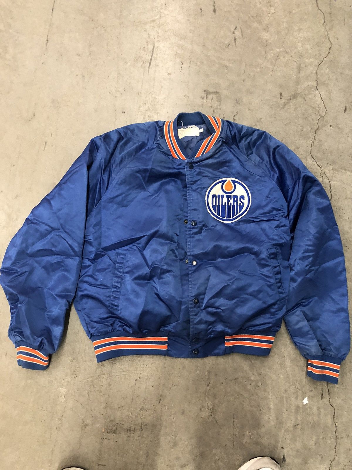 Chalk Line × NHL × Vintage Oilers mcdavid large 90s vintage varsity Size US L / EU 52-54 / 3 - 1 Thumbnail