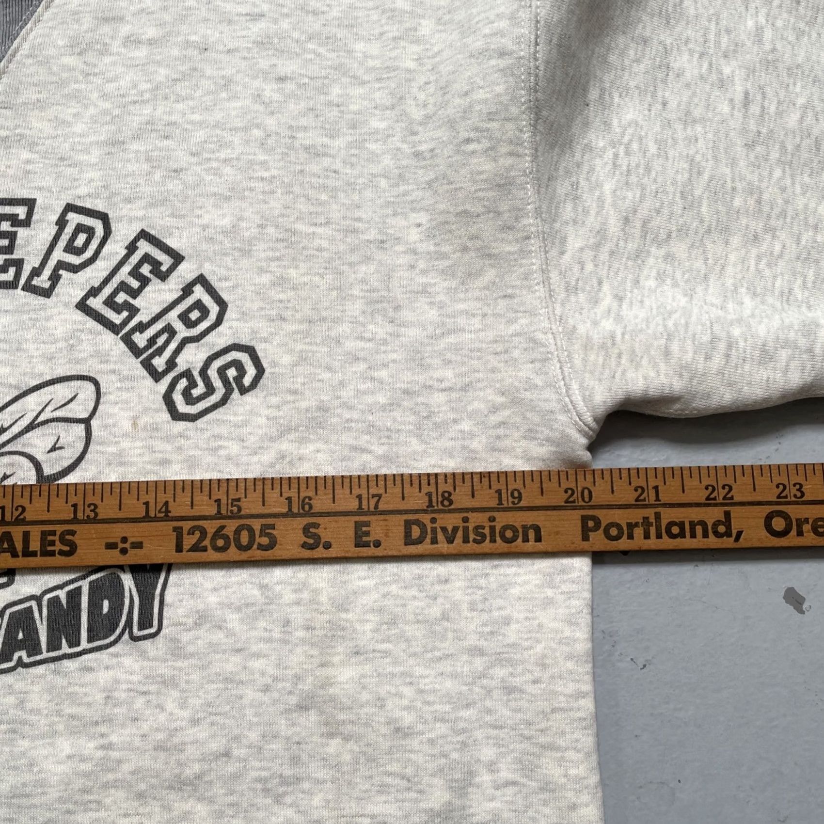 The Flat Head The Flat Head Japan Double V Vintage Sweatshirt Biker Style Gray L Unisex Adults XS? No—keep as L Size US L / EU 52-54 / 3 - 6 Thumbnail