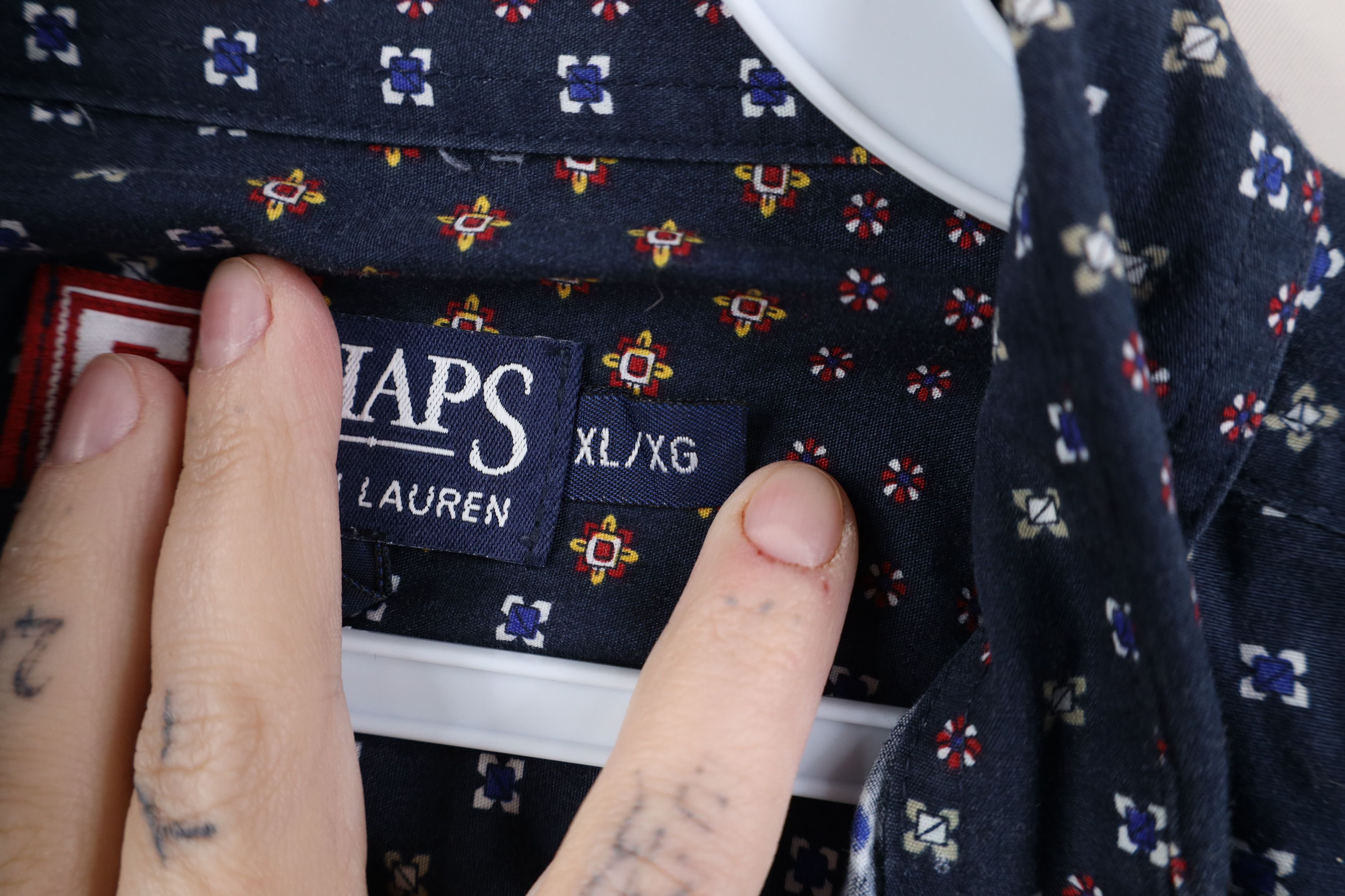 Ralph Lauren Vintage 90s Chaps Ralph Lauren Collared Button Down Shirt Size US XL / EU 56 / 4 - 8 Thumbnail