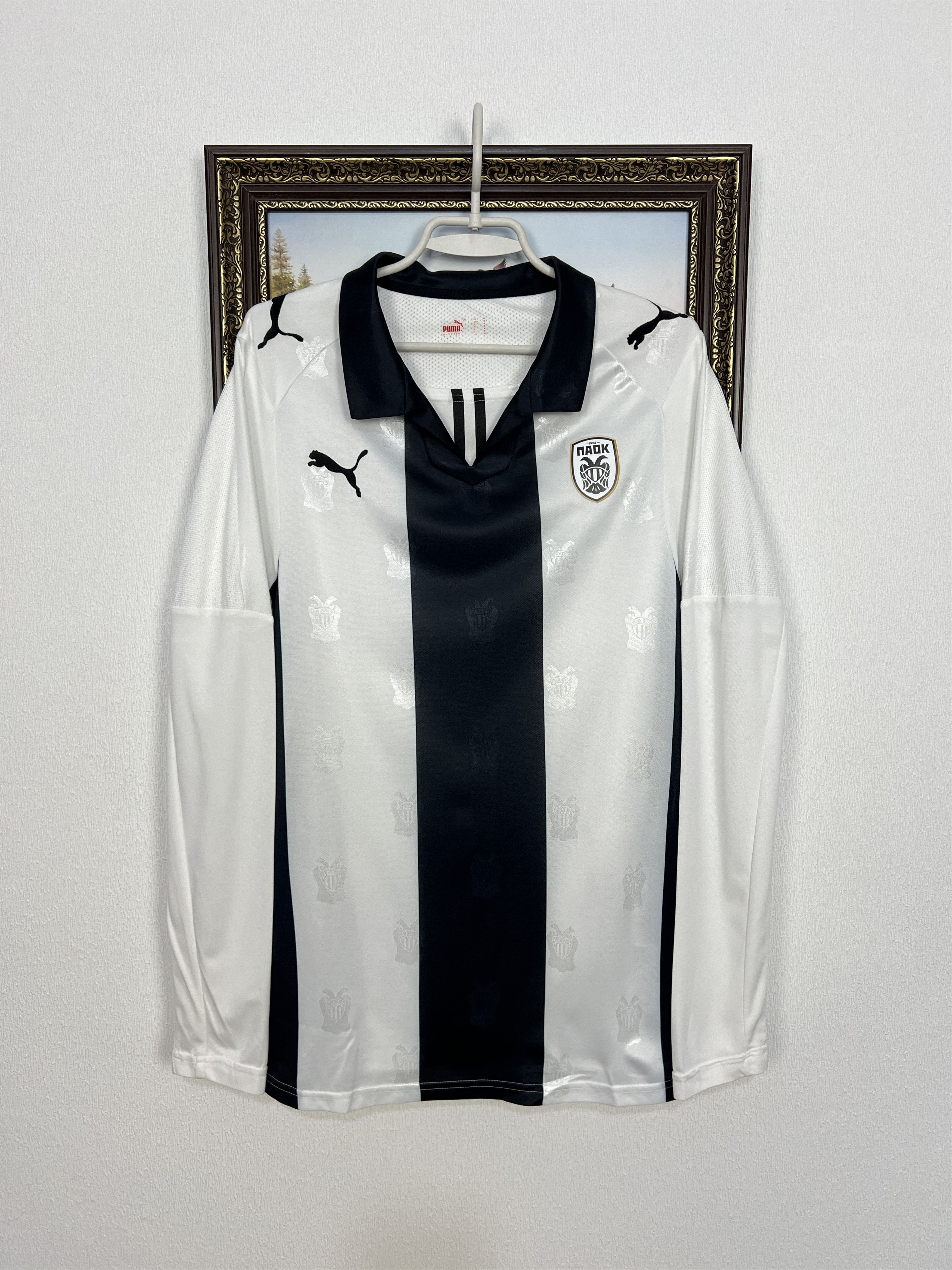PAOK FC Home football shirt 2010 Soccer Puma Jersey