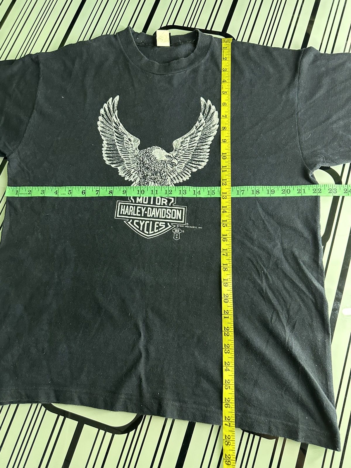 Harley Davidson 1987 Vintage HD Shirt Tee Size US L / EU 52-54 / 3 - 13 Thumbnail