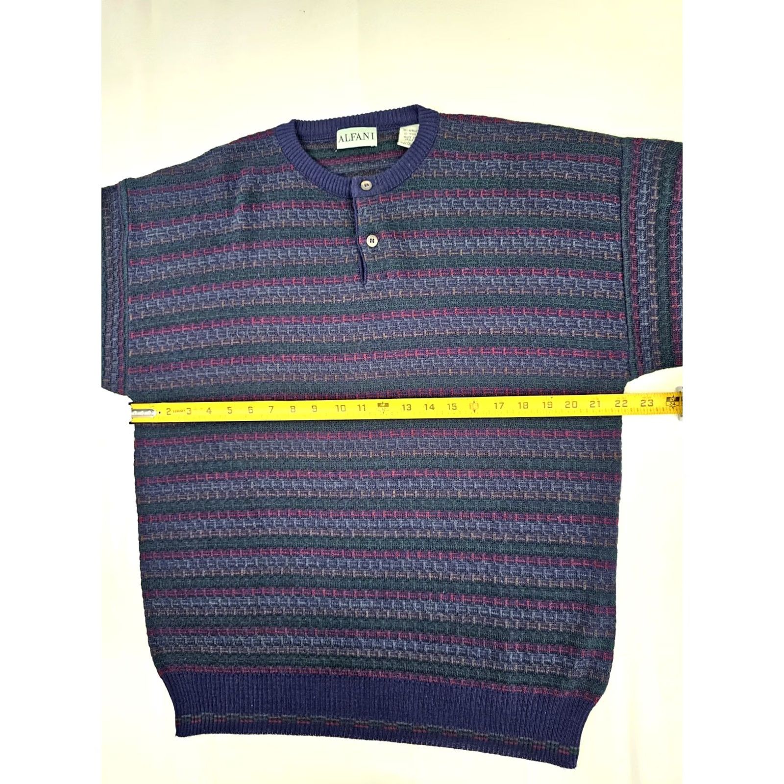 Alfani VINTAGE Alfani Sweater Shirt? Size US L / EU 52-54 / 3 - 4 Thumbnail