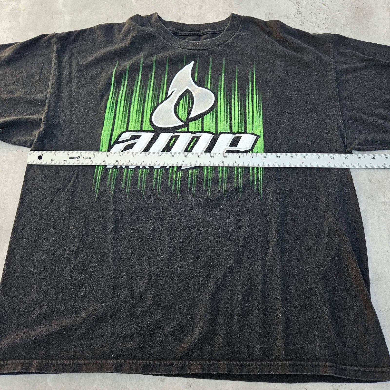 AMP Amp Energy Racing T-Shirt Black Size XL Y2K Size US XL / EU 56 / 4 - 5 Thumbnail