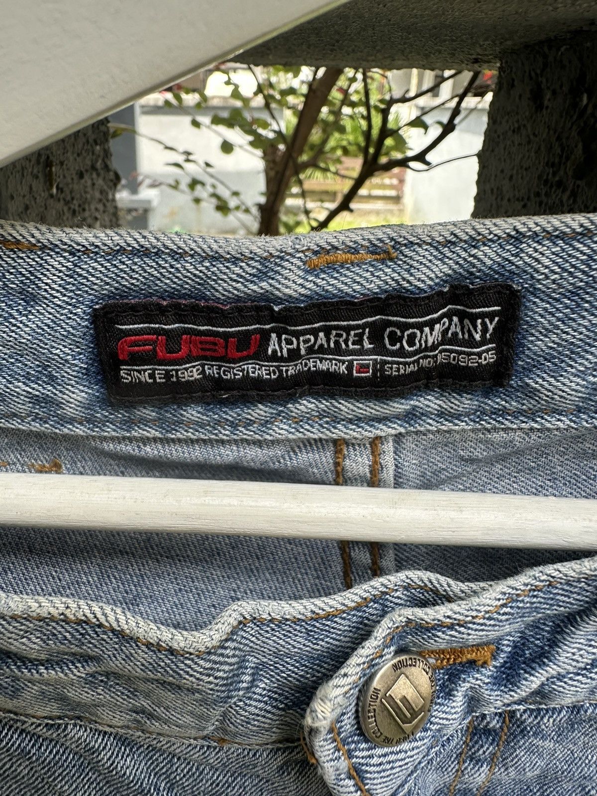 Fubu × If Six Was Nine Vintage 90s FUBU baggy hiphop flare jeans BOSS01 Size US 30 / EU 46 - 4 Thumbnail