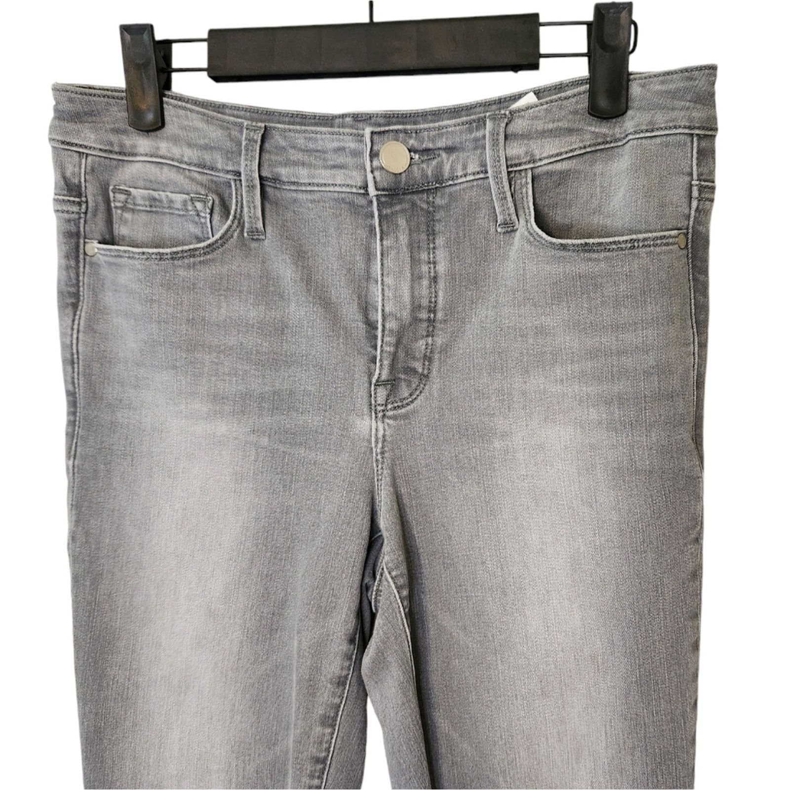 Athleta Athleta Sculptek Skinny Gray Wash Jeans 28 Size 28" / US 6 / IT 42 - 6 Thumbnail
