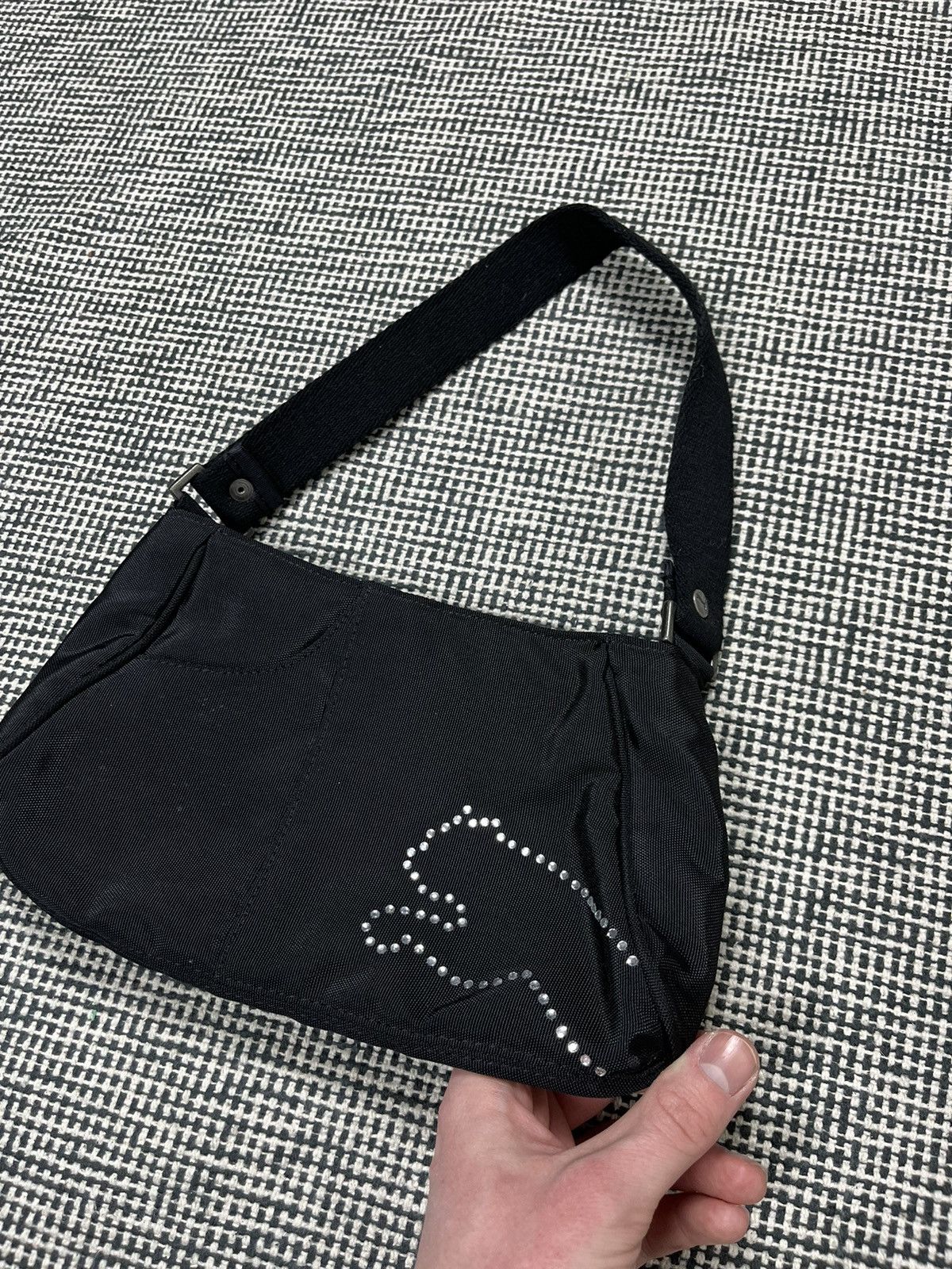 Puma × Vintage puma y2k vintage small mini handle bag rhinestones crystals Size ONE SIZE - 2 Thumbnail
