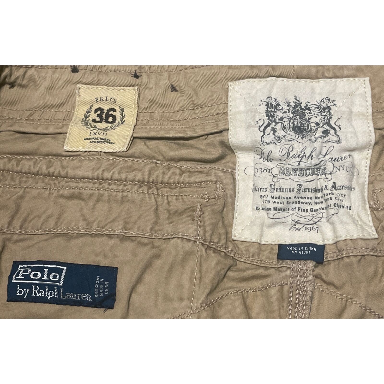 Polo Ralph Lauren Vintage Men’s 36x32 Polo Ralph Lauren Utility Paratrooper Ca Size US 36 / EU 52 - 8 Thumbnail