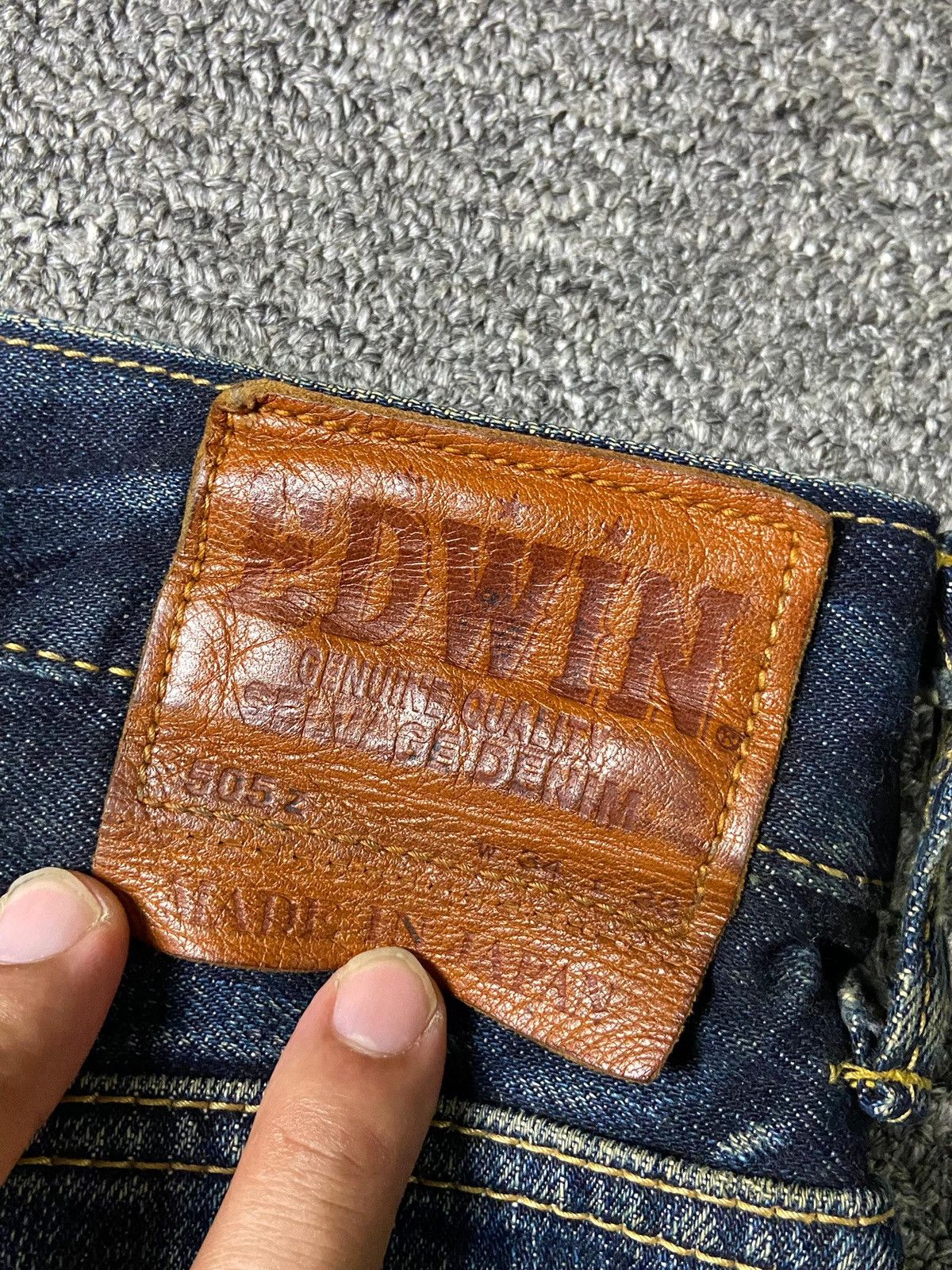 Edwin Vintage EDWIN Selvage Denim Jeans (143) Size US 37 - 11 Thumbnail