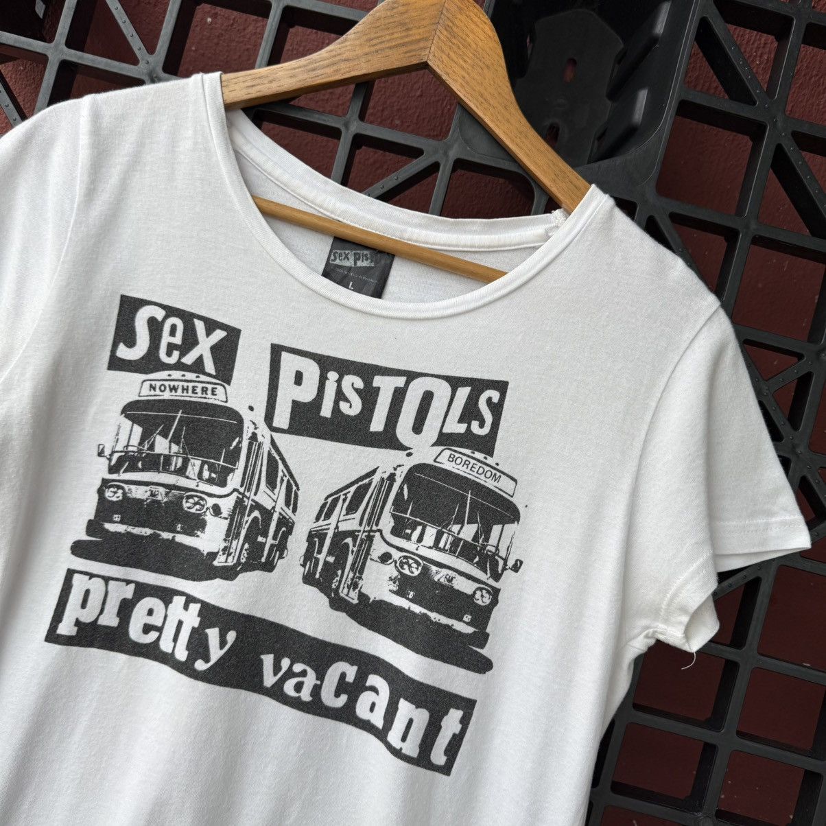 Band Tees Sex Pistol 2015 Pretty Vacant Band Graphic Tee Size L / US 10 / IT 46 - 6 Thumbnail
