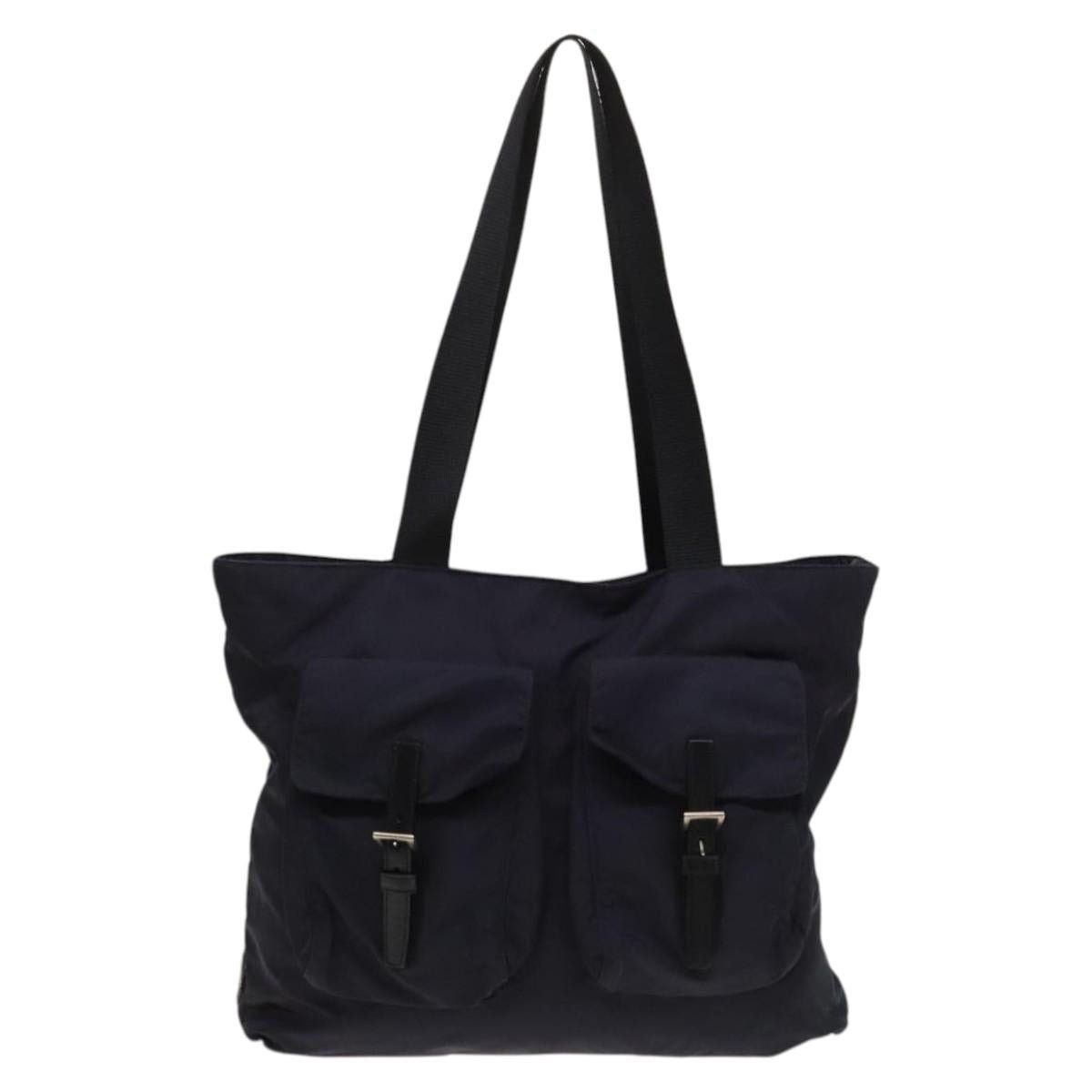 Prada PRADA Tote Bag Nylon Navy Silver Size ONE SIZE - 2 Thumbnail