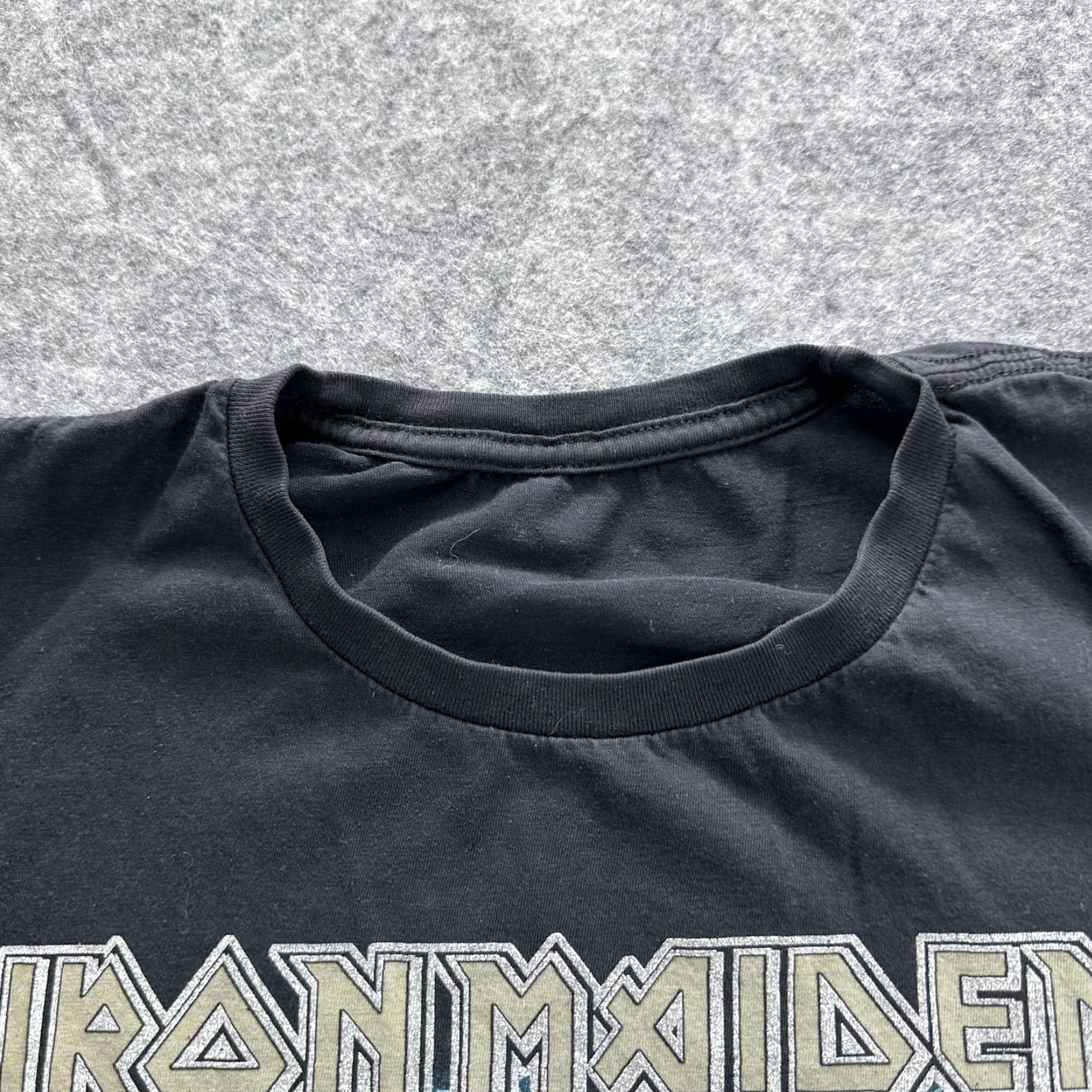 Vintage VINTAGE Iron Maiden Powerslave Shirt Mens Medium Black Eddie Graphic Rock Band Tee Size US M / EU 48-50 / 2 - 3 Thumbnail