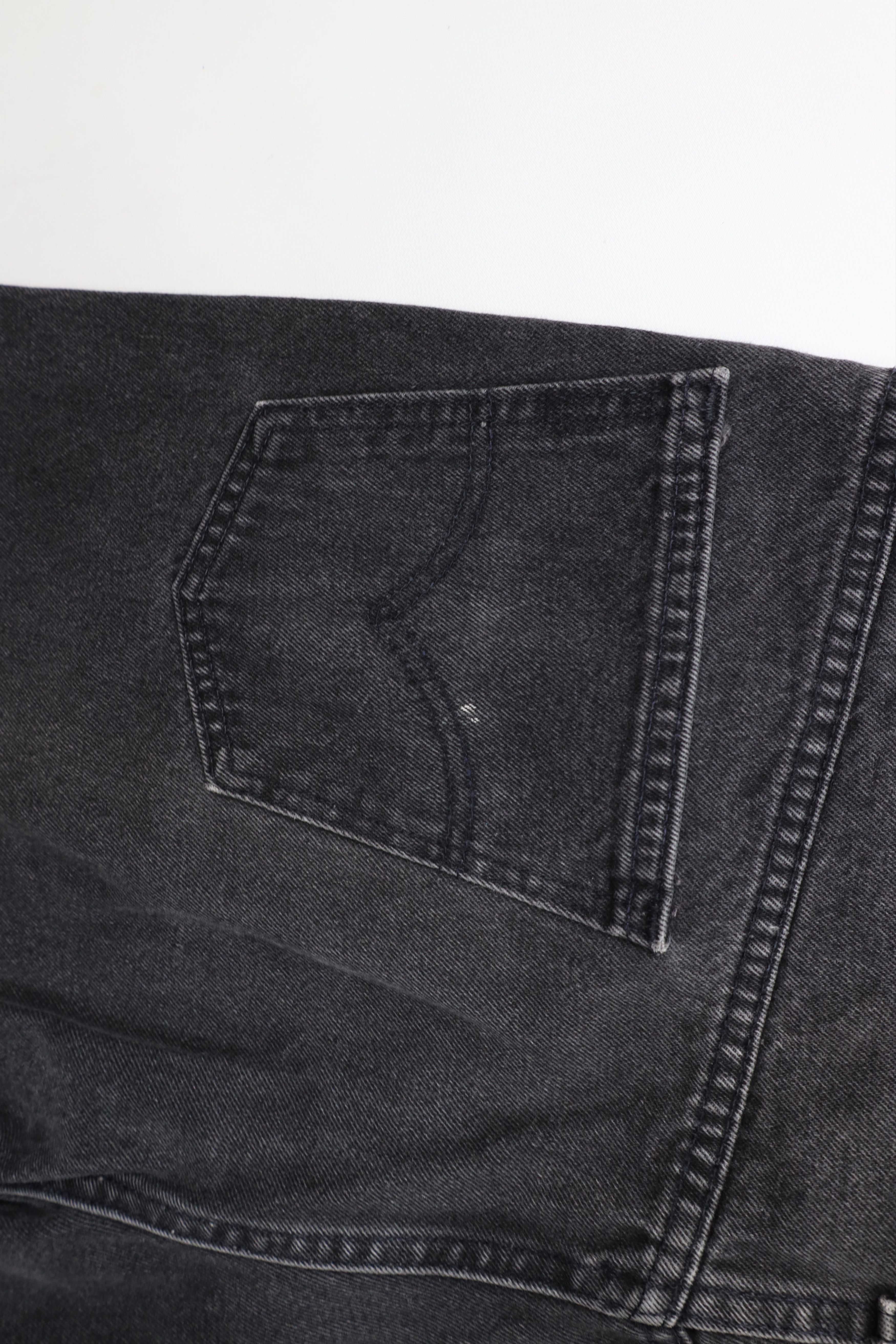 Levi's Vintage 90s Levis 550 Orange Tab Denim Jeans Black Cotton Size US 40 / EU 56 - 13 Thumbnail