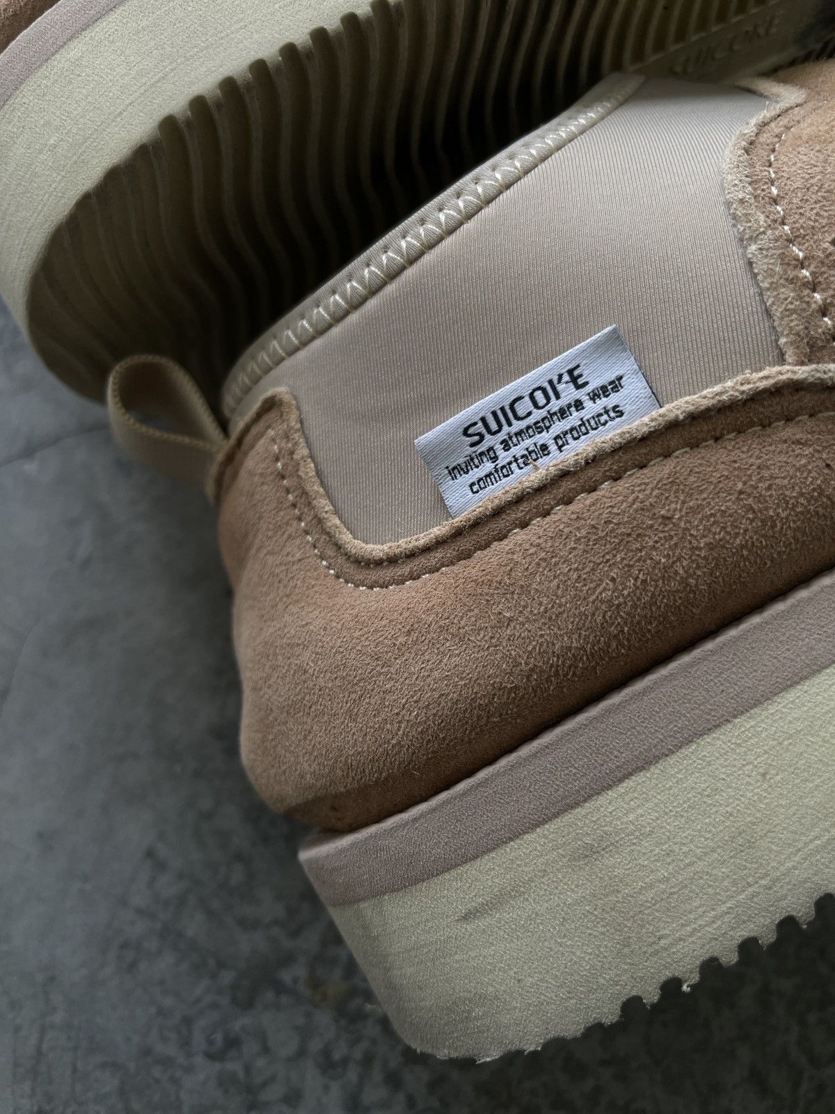 Japanese Brand × Suicoke × Vibram SUICOKE Ron Slip-On Suede Leather Low-cut Shoes Size US 8.5 / IT 38.5 - 2 Thumbnail