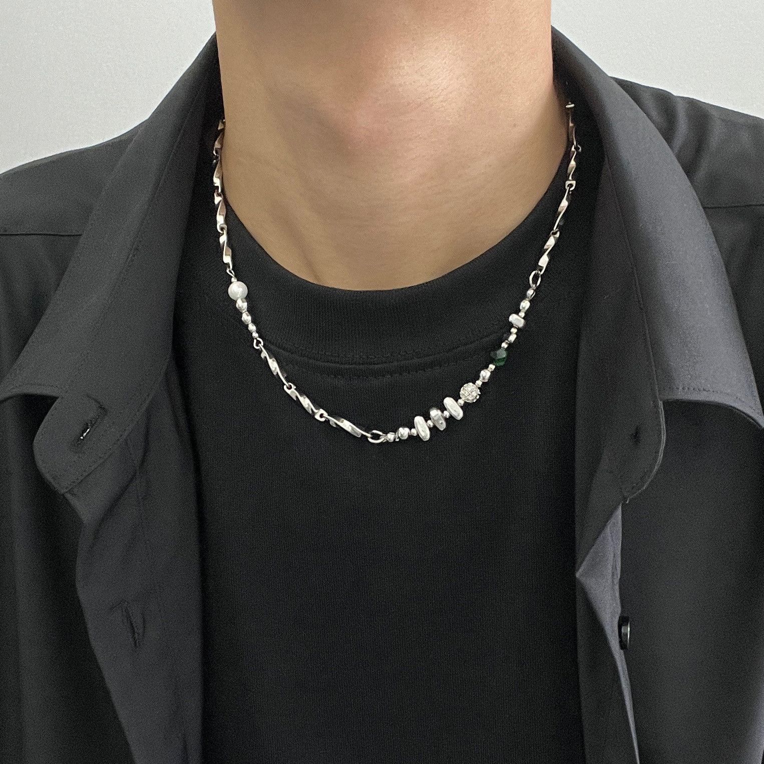 Other New Trend STEAL! Y2K Chains Necklace Chain Size ONE SIZE - 3 Thumbnail