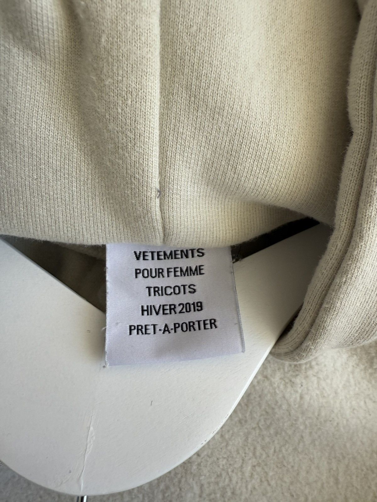 Vetements Vetements inside out warm hoodie Size US S / EU 44-46 / 1 - 7 Thumbnail