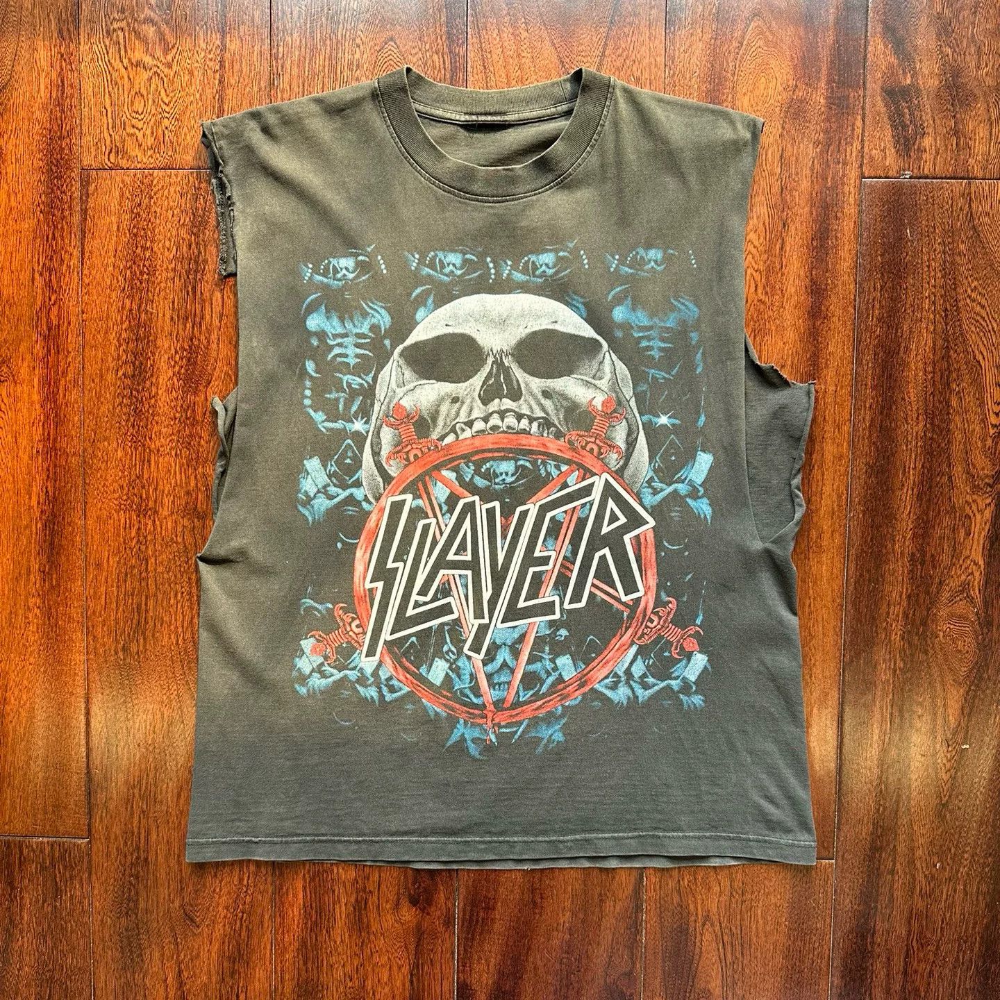 Vintage Slayer 90s Vintage Tank Top Size US M / EU 48-50 / 2 - 1 Thumbnail