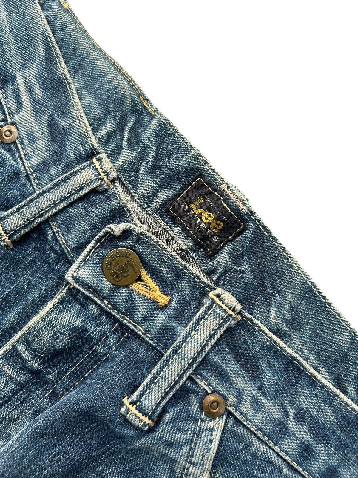 Kapital Vintage Lee Selvedge Japanese Brand Distressed Denim Jeans Size US 31 - 5 Thumbnail