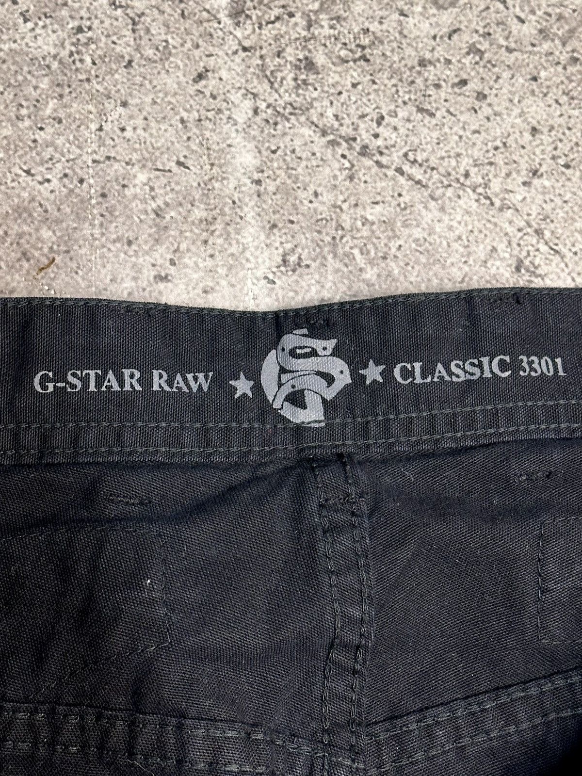 G-Star G-Star raw black denim pants carpenter y2k tech style Size US 34 / EU 50 - 9 Thumbnail