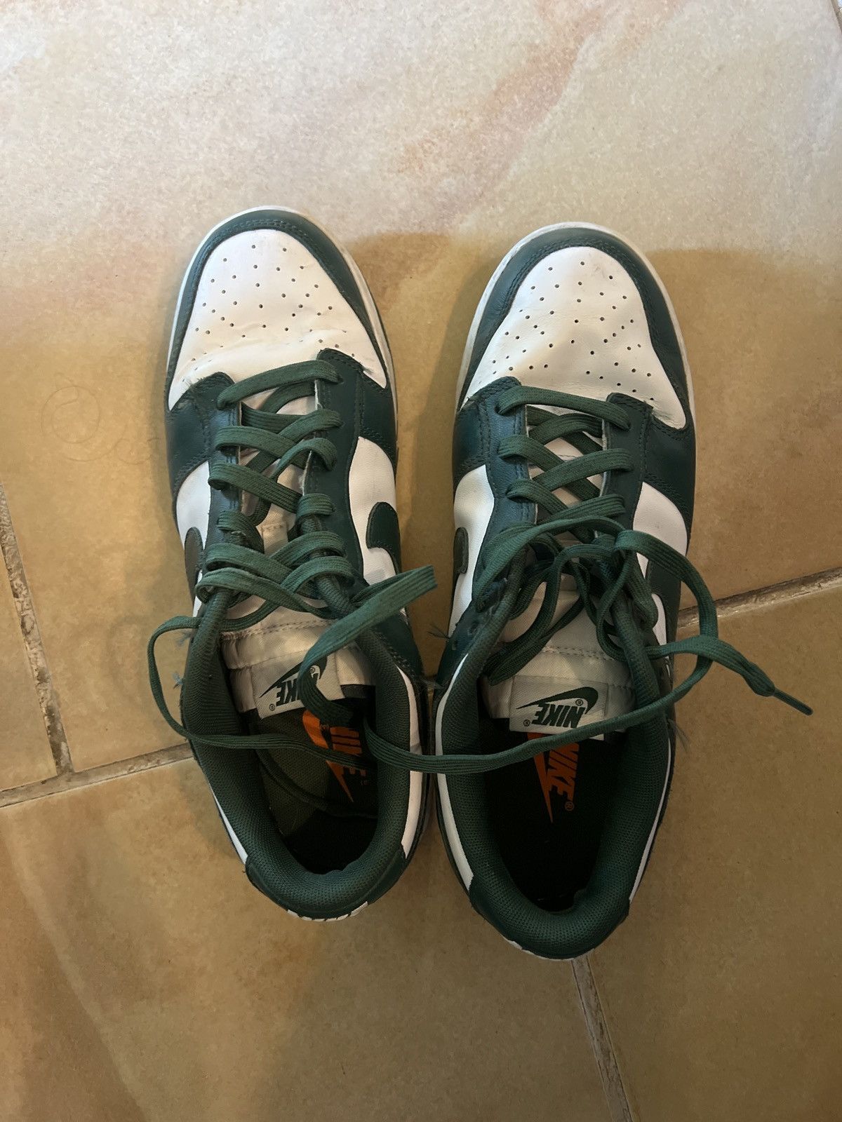 Nike Nike Dunk Low ‘Varsity Green”’ Size US 10 / EU 43 - 9 Thumbnail