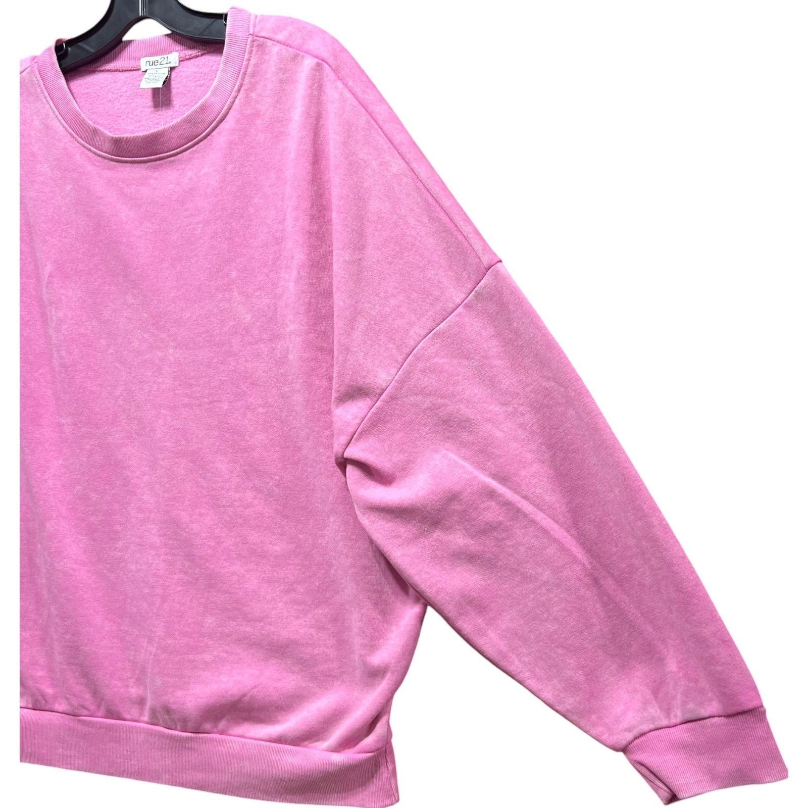 rue21 Rue 21 - Women's Long Sleeve Sweater - Pink - Large Size L / US 10 / IT 46 - 11 Thumbnail