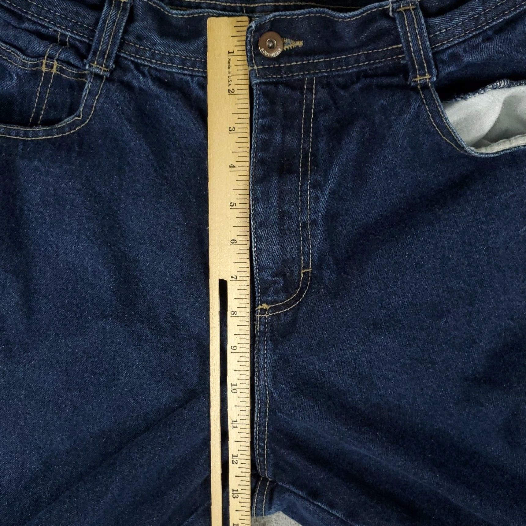 Southpole VINTAGE Southpole Jeans Mens 36x32 Denim Baggy Pants High Rise Relaxed Fit Blue 2000s Size US 36 / EU 52 - 4 Thumbnail