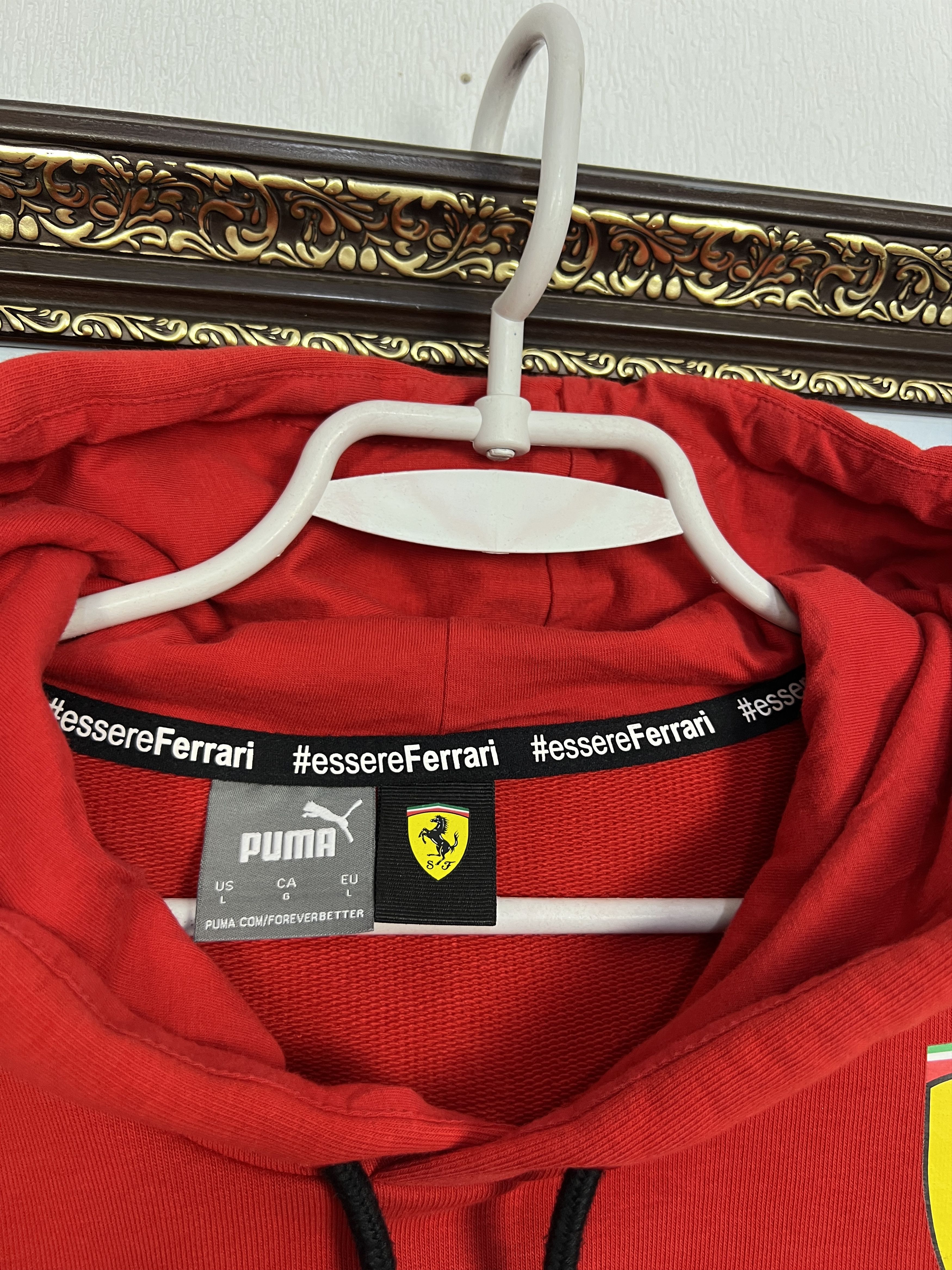 Ferrari Puma Scuderia Ferrari F1 Racing Jacket Hoodie Track Top Hype Size US L / EU 52-54 / 3 - 7 Thumbnail