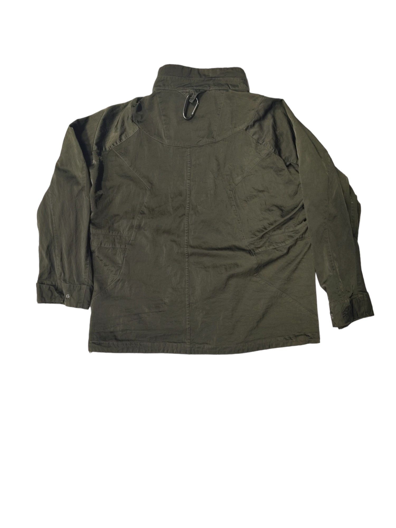 White Mountaineering KHAKI JACKET IN GLOSSY FINISHING Size US S / EU 44-46 / 1 - 2 Thumbnail