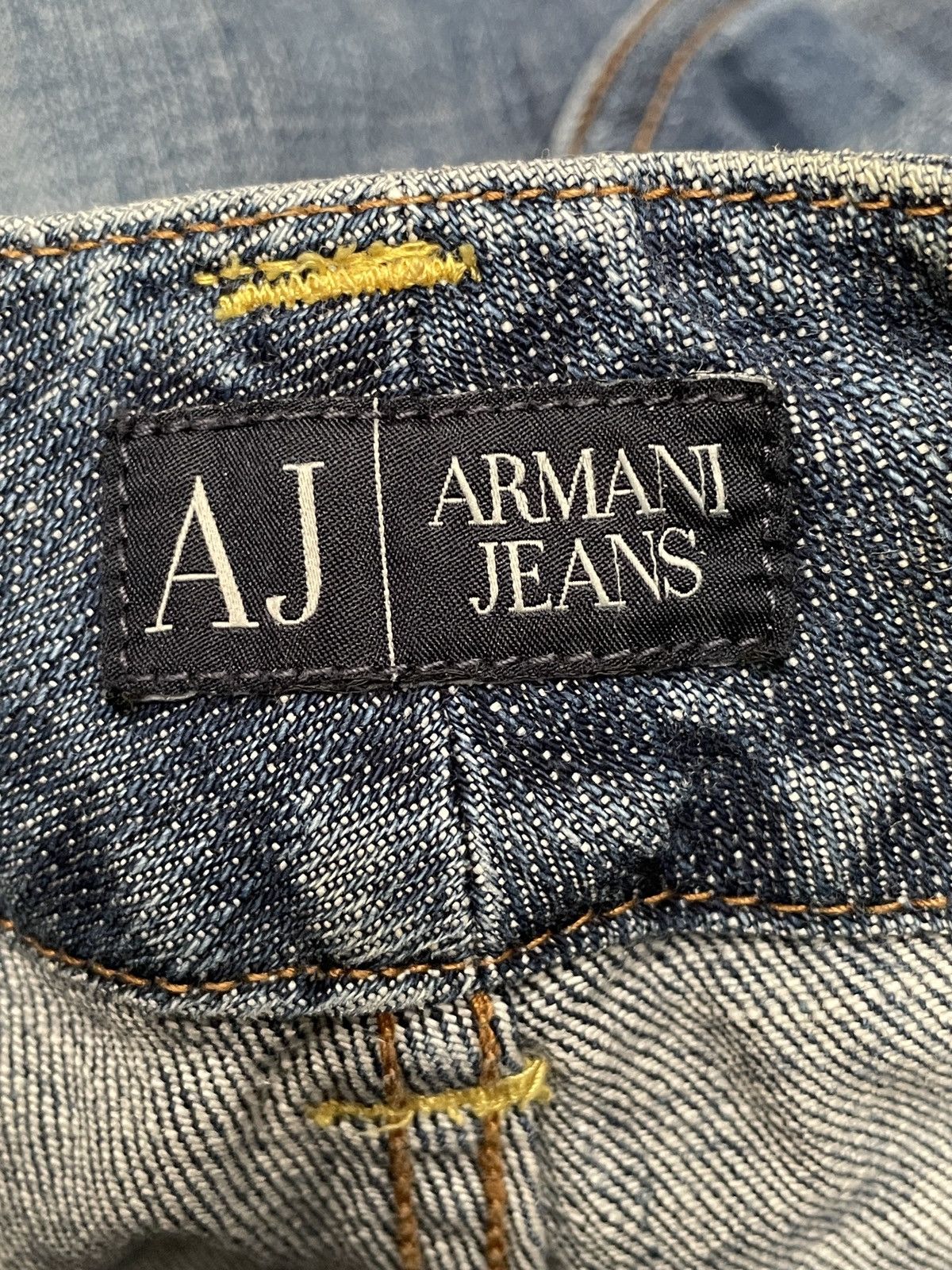 Armani × Vintage Rare Design Vintage Brand Armani Jeans 1990s Size US 30 / EU 46 - 11 Thumbnail