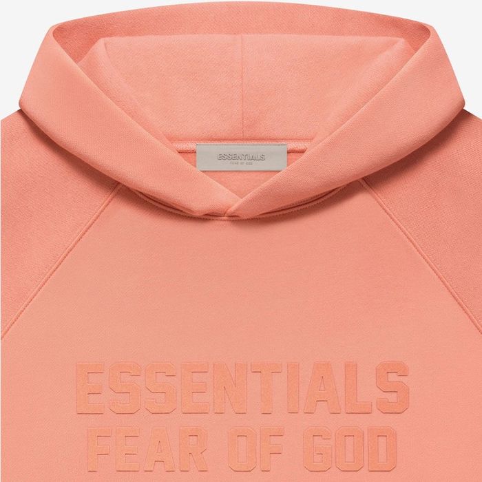 FEAR OF GOD Essentials Coral Hoodie