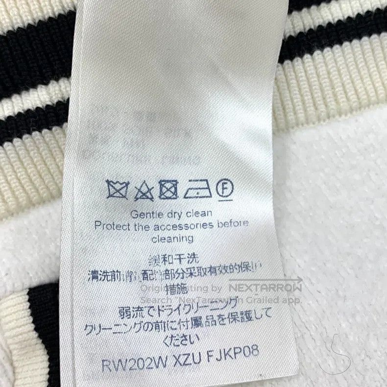 Louis Vuitton Louis Vuitton size s White striped wool drawstring slacks p Size US 28 / EU 44 - 6 Thumbnail
