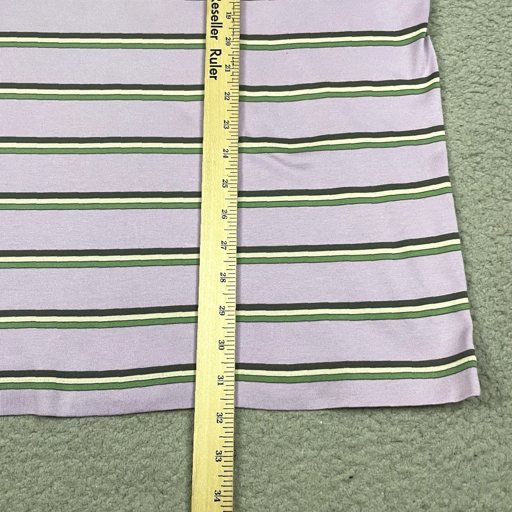 Nike Nike Golf Shirt XL Purple Tiger Woods Polo Dri-Fit Striped Short Sleeve Mens Polo Collection Nike Golf Shirt Veg? Size US XL / EU 56 / 4 - 8 Thumbnail