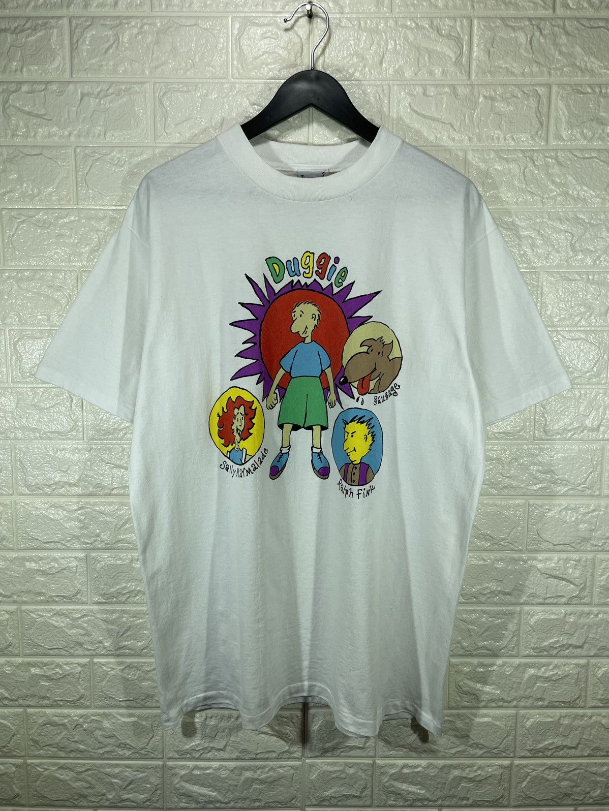Rap Tees Vintage 90s Duggie Cartoon Tee Size US L / EU 52-54 / 3 - 1 Thumbnail