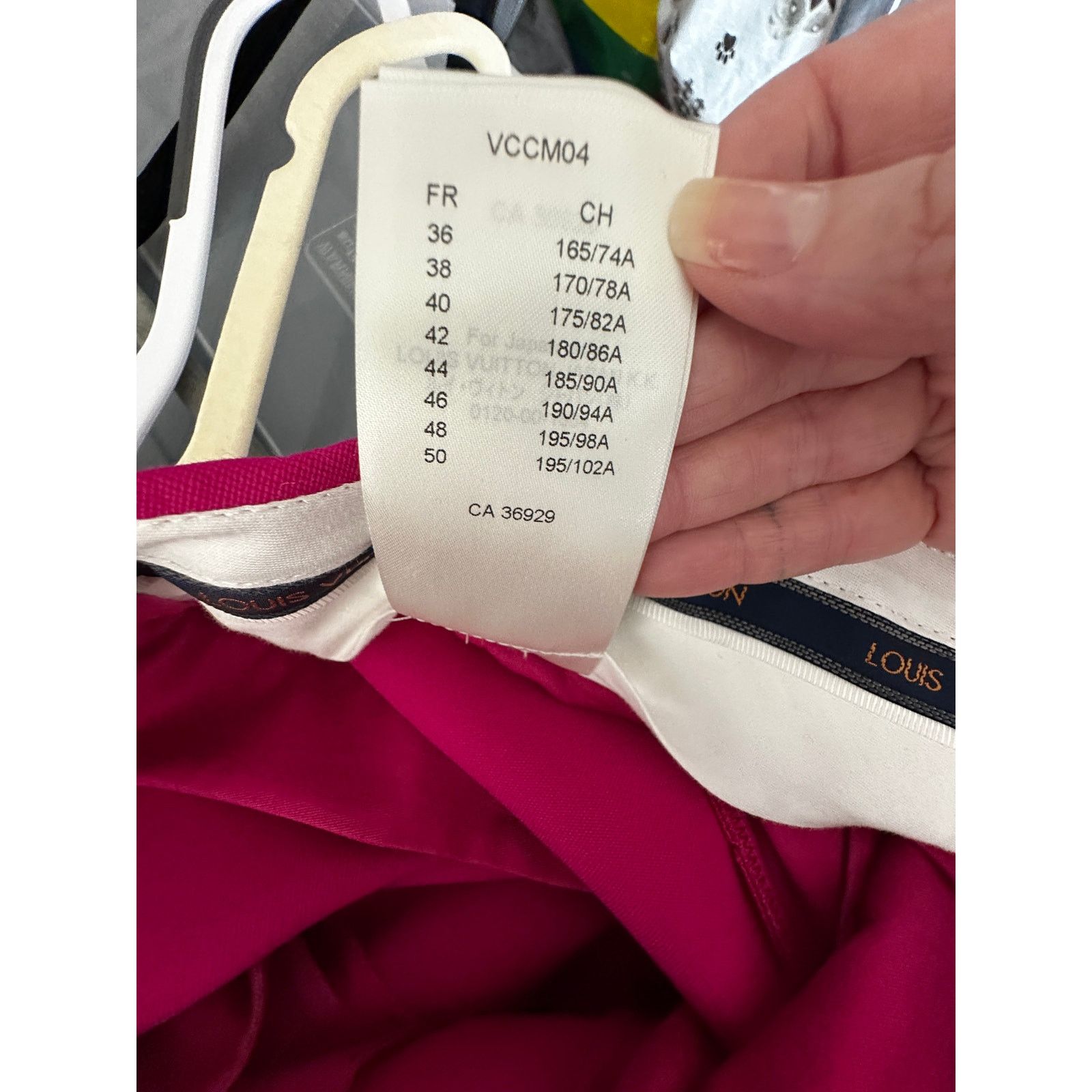 Louis Vuitton Louis Vuitton x Virgil Abloh Amen Break Pink Jacket Pants Size 52R - 22 Thumbnail
