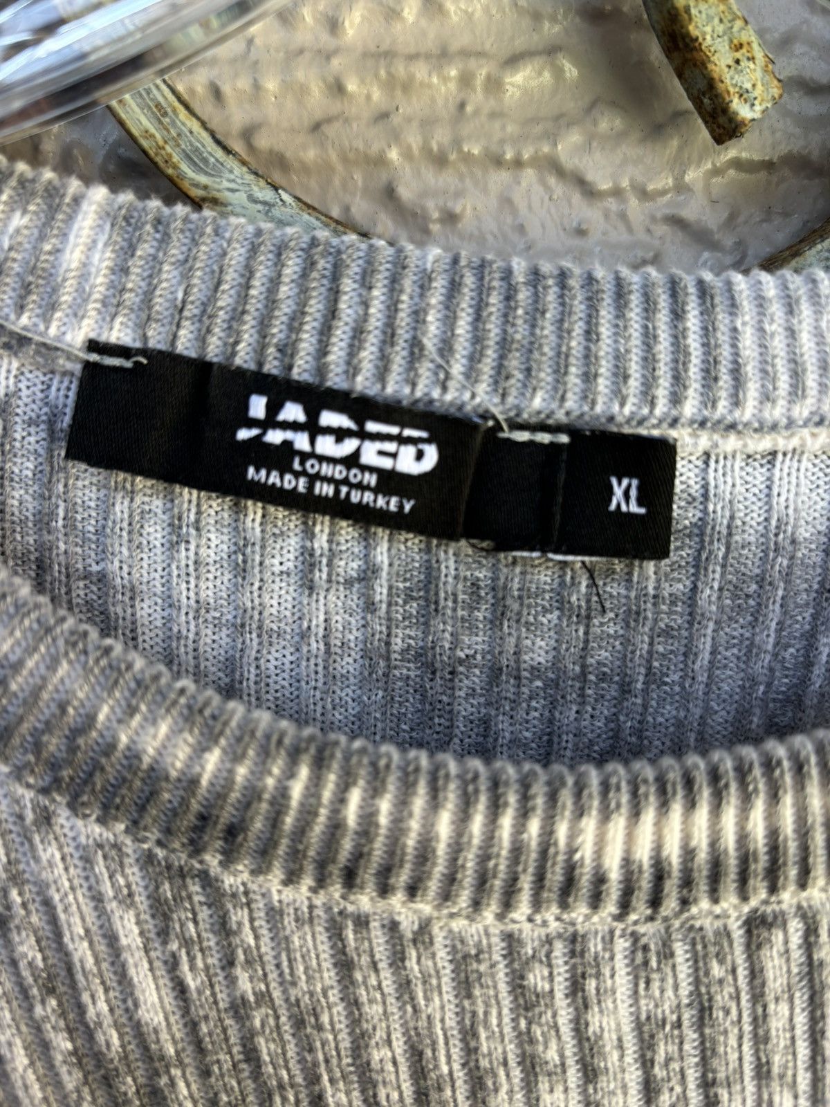 Jaded London Jaded London Cyber Fitted Sweater Size US XL / EU 56 / 4 - 4 Thumbnail