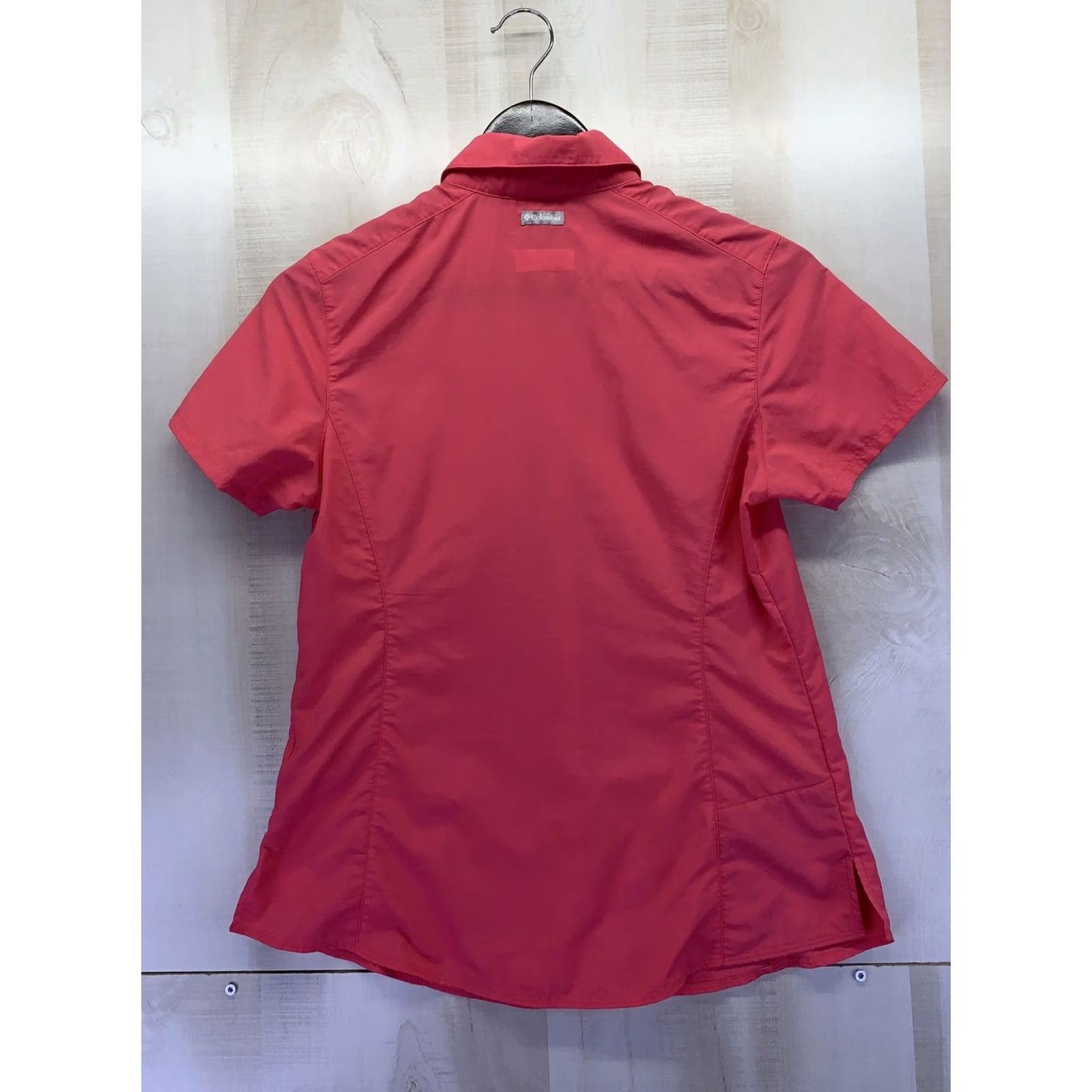 Pinko Columbia Womens Pink Shirt Sz S Omni Shade Sun Protection Button-Up Shirt Nylon Fish/Hiking Casual Travel Size S / US 4 / IT 40 - 4 Thumbnail