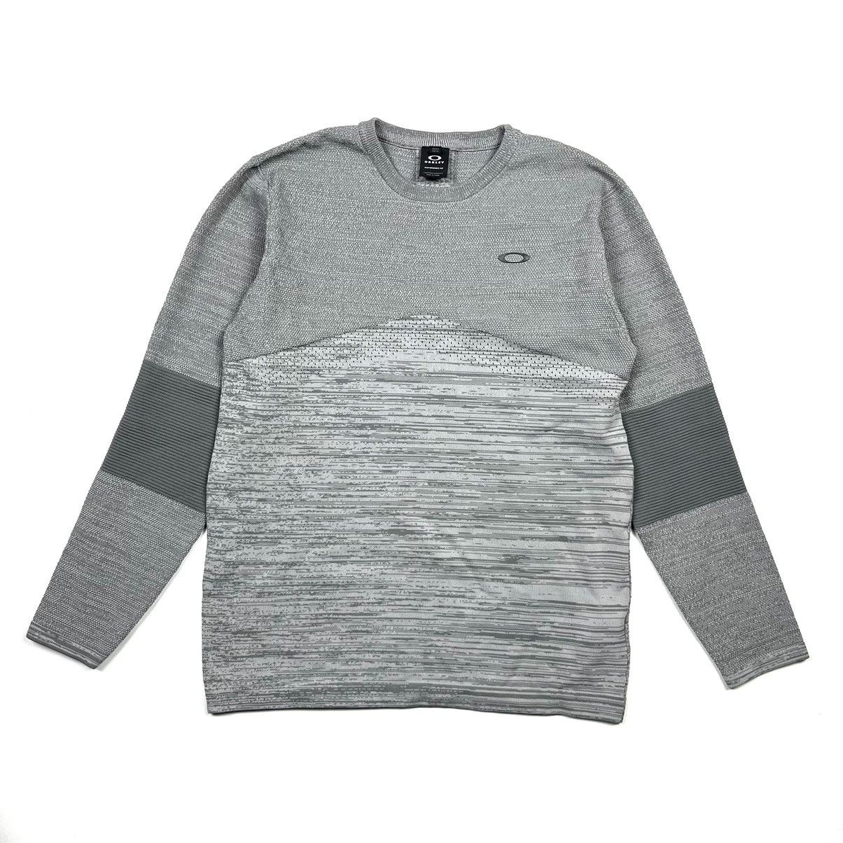 Oakley Oakley Long Sleeve Thermo Japanese Brand Streetwear Gray Size US XL / EU 56 / 4 - 1 Thumbnail