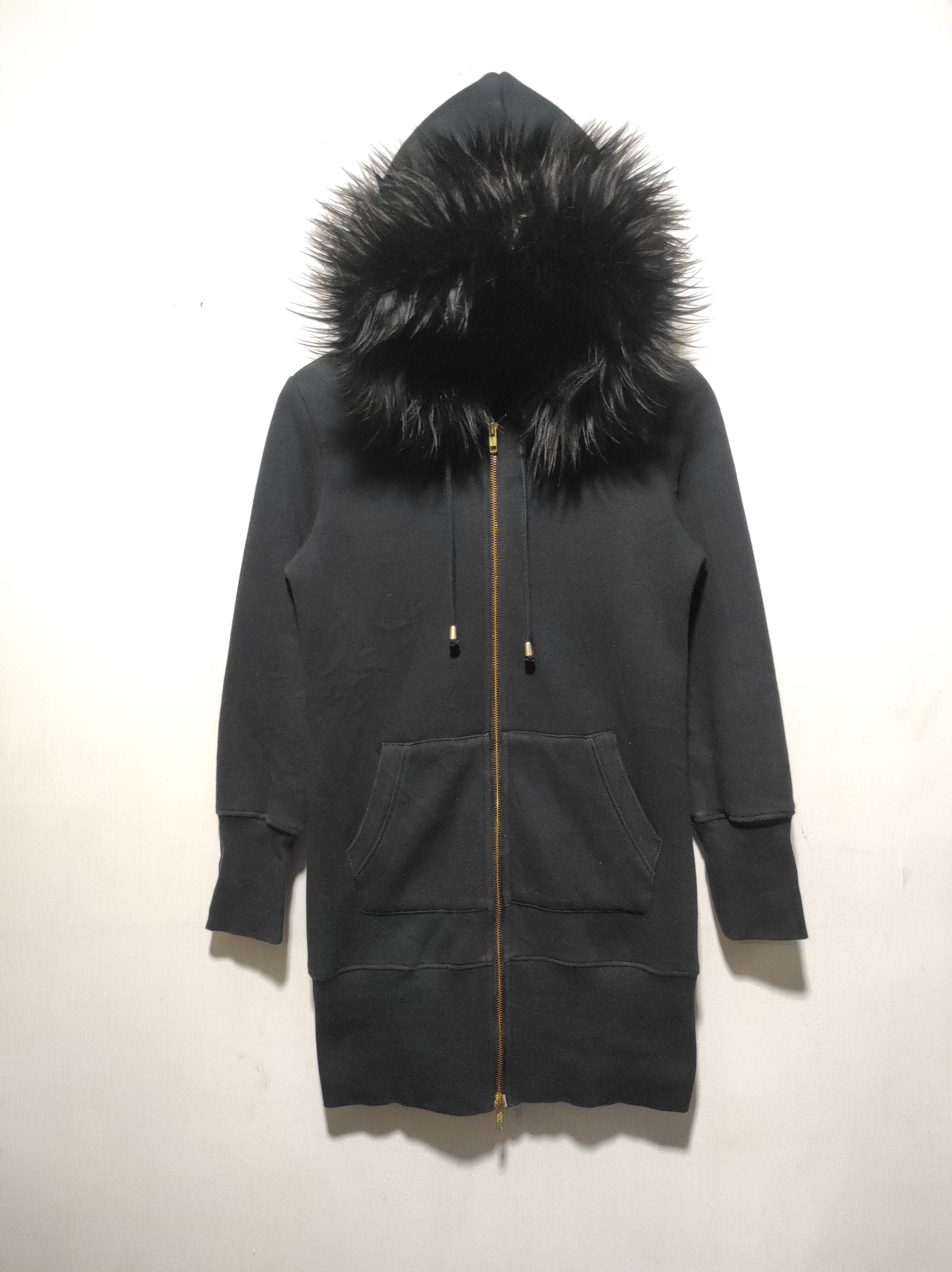 Hysteric Glamour Basic Scroll Sherpa Slim Zipper Fur Hoodie LGB style Size US S / EU 44-46 / 1 - 5 Thumbnail