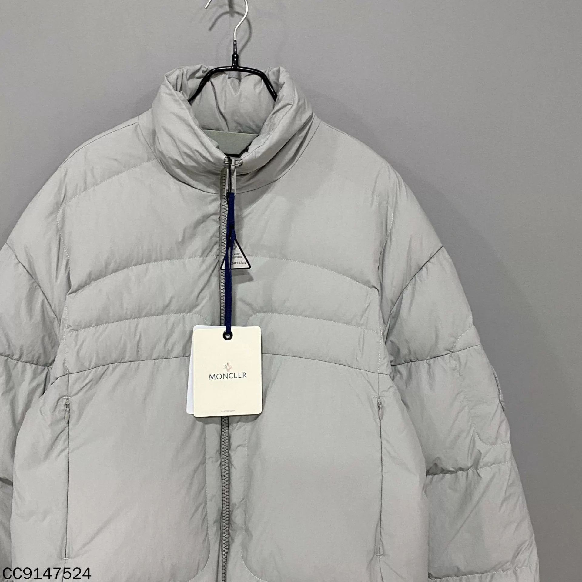 Moncler Moncler Dofida Gray Puffer Jacket Size 1 Size S / US 4 / IT 40 - 2 Thumbnail
