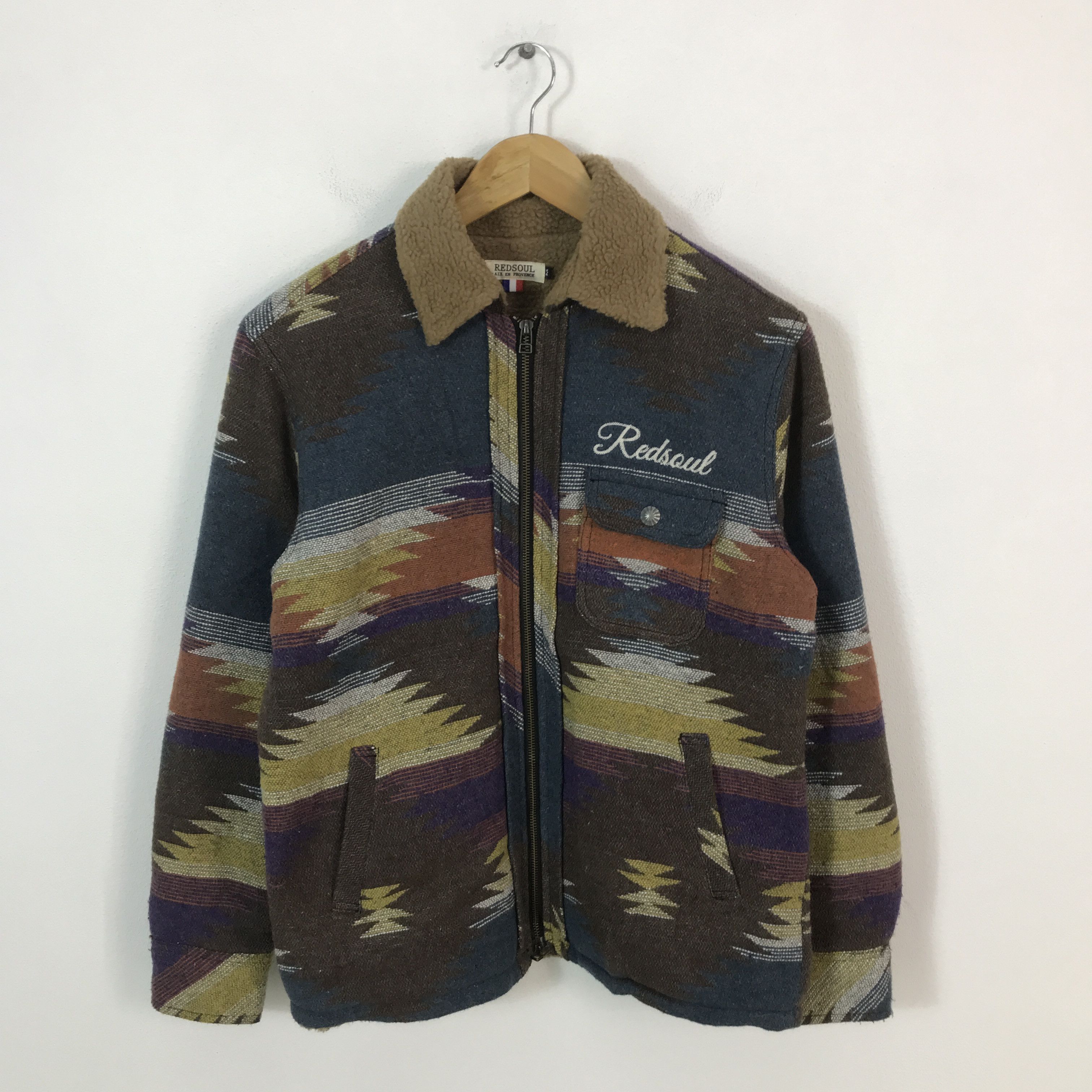 Japanese Brand Red Soul Navajo design jacket Size US M / EU 48-50 / 2 - 1 Thumbnail