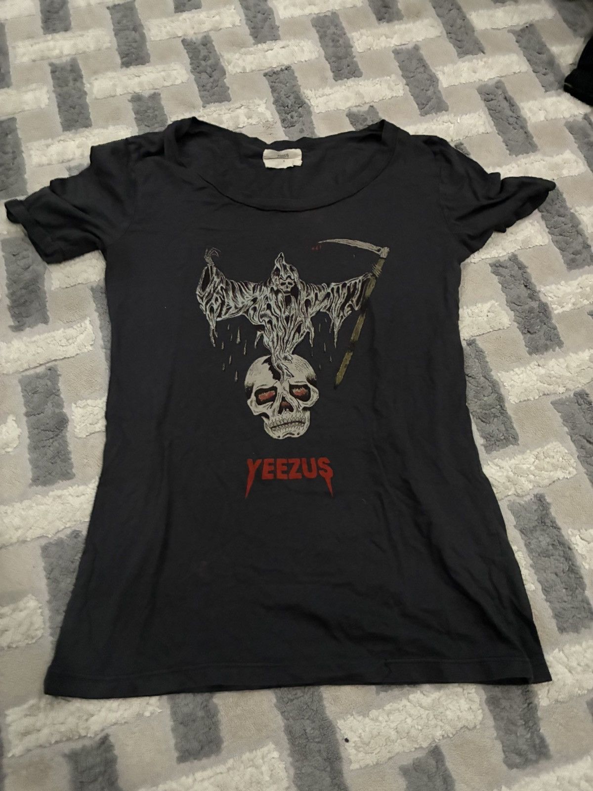 Kanye West Yeezus Tour Reaper T-Shirt M Size US M / EU 48-50 / 2 - 1 Thumbnail