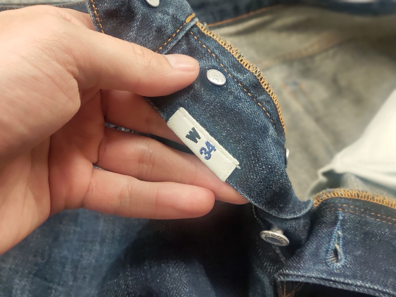 Benzak Denim Developers Benzak Developers Vintage Selvedge Faded Japan Jeans Size US 34 / EU 50 - 14 Thumbnail