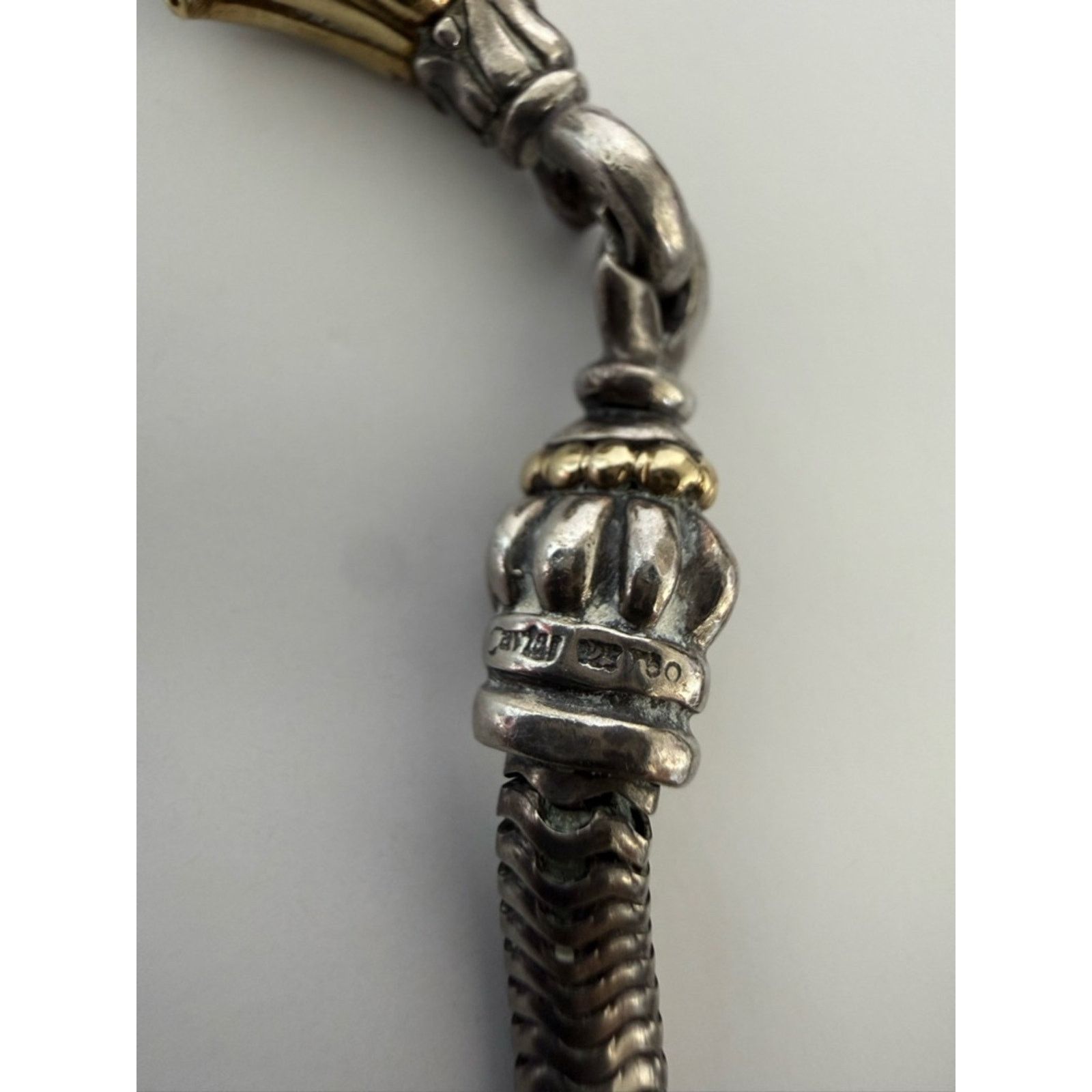 Other LAGOS Caviar sterling silver and 18K yellow gold Vintage Size ONE SIZE - 6 Thumbnail