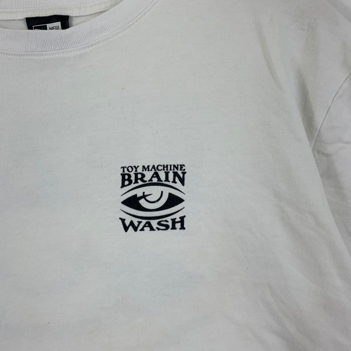 New Era NEW ERA x TOY MACHINE Brain Wash Skateboard Tee Shirt Top Size US XL / EU 56 / 4 - 4 Thumbnail