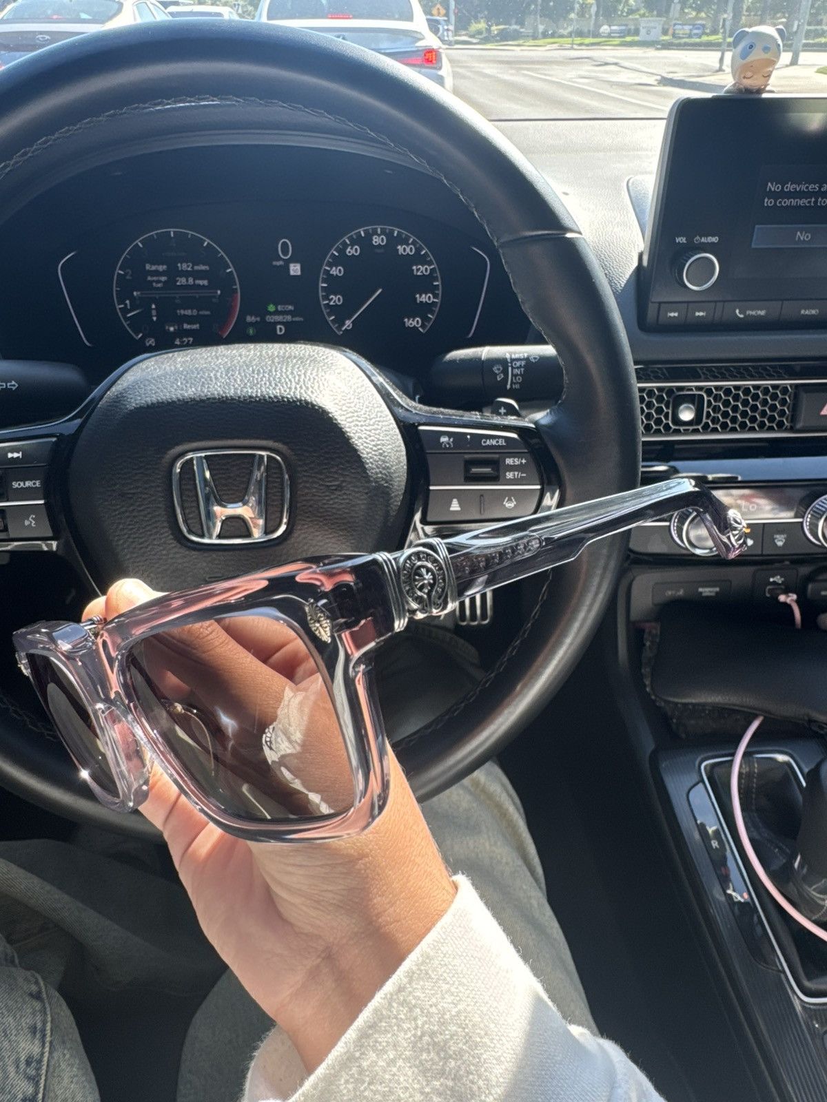 Chrome Hearts Chrome Hearts glasses Halllamanass Size ONE SIZE - 2 Thumbnail