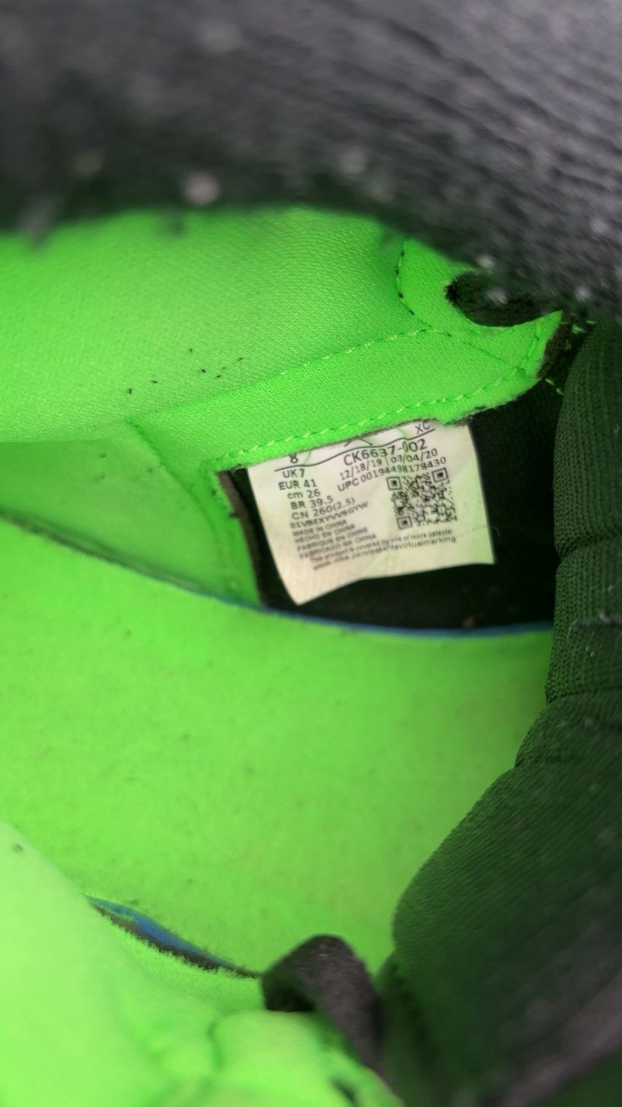 Jordan Brand Nike Air Jordan 1 Zoom Air CMFT “Stadium Green”–US8/UK7/EU41 Size US 8 / EU 41 - 4 Thumbnail