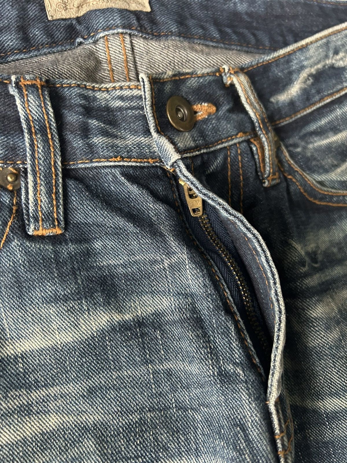 GOA GOA Super Flared Distressed Jeans Size US 29 - 11 Thumbnail
