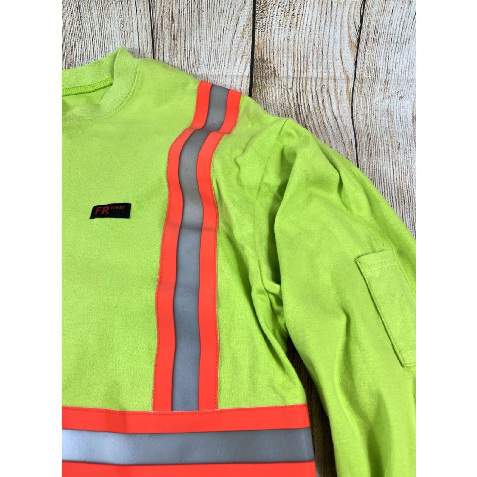 Vintage Black Stallion Shirt L Mens Black Hi Visibility Reflective Welding Work Shirt Size Large Size US L / EU 52-54 / 3 - 4 Thumbnail